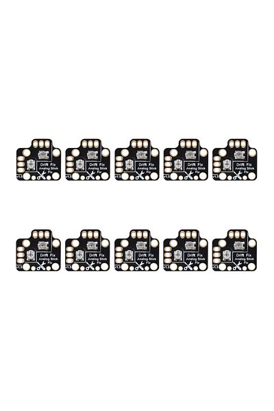 ALLOYSEED Black 10pcs 1-10pcs Universal Gamepad Joystick Drift Repair Board Controller Analog Thumb Stick Drif