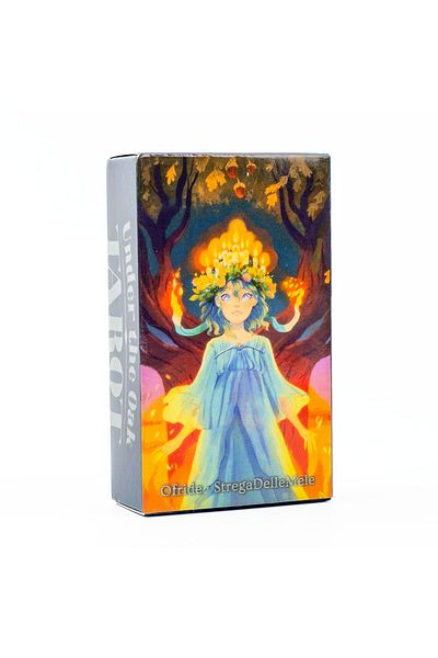 Choice Tk93k Under The Oak Tarot 78-card Deck Unique Divinatio Board Playing Game Combining Fact & Fiction