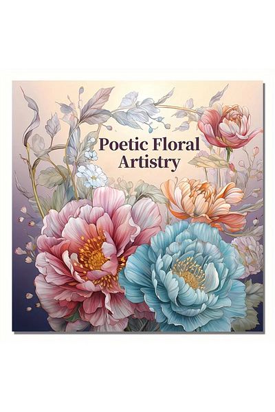 Choice 20x20cm 22pages 1pc art coloring book 22 page coloring books gift for birthday party relieve stress