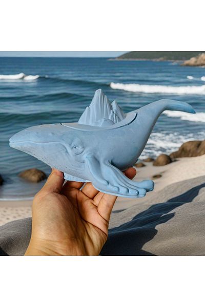 Choice Big Whale Shape Silicone Plant Pot Molds Turtle Candle Cup Storage Box Concrete Gypsum Mold Starf...
