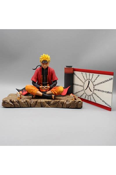 Choice No Box 16cm Uzumaki Naruto Anime Figure Naruto Action Figurine 16cm Sit In Meditation Posture Statue