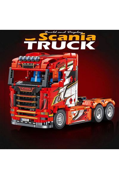 Choice Technic JJ9070 MOC Building Block bricks model toy Sca Tractor Truck gifts collect Christmas 1708pcs