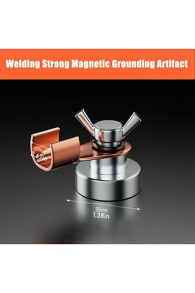 Choice 1pc 1 Pc Welder Welding Strong Magnetic Grounding Tool, A Special Strong Magnetic Grounding Tool For