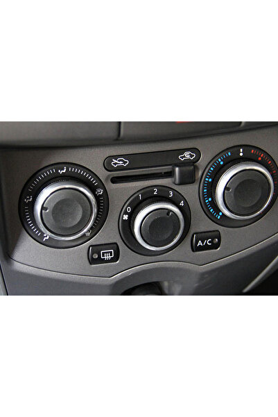 Choice 3Pcs/set Aluminum Alloy Car Air Condition Knob AC Button Knob for Nissan TIIDA NV200 LIVINA 04-10...