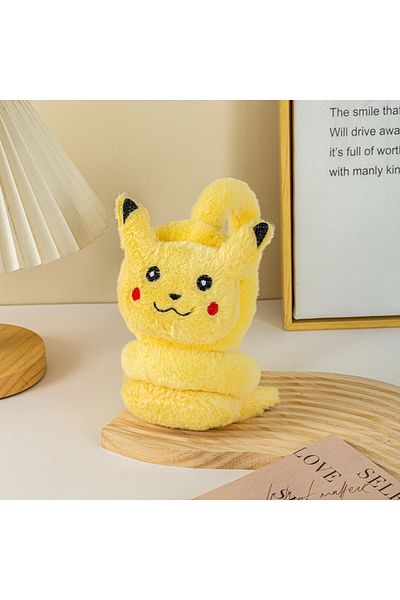 Choice A Kawaii Pokemon Soft Plush Warmer Earmuff Cute Anime Pikachu Earflap Winter Outdoor Cold Protectio.