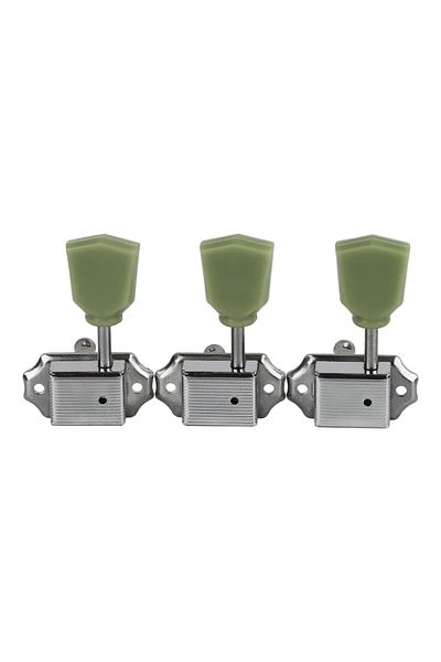Choice Gearlly 6Pcs/Set 3L3R Guitar Machine Heads Guitar Tuning Keys Strings Tuners Pegs Chrome for Elec...