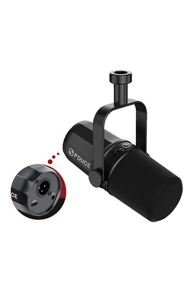 Choice Sl40 Fduce Sl40 Usb/xlr Dynamic Microphone Kit With Built-in Headset Output / Sound Insulation/arm