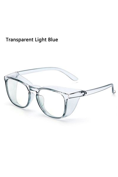 Choice Transparent Blue Anti-fog Safety Glasses Blue Light Blocking Glasses Anti Pollen Goggles Eye Protect