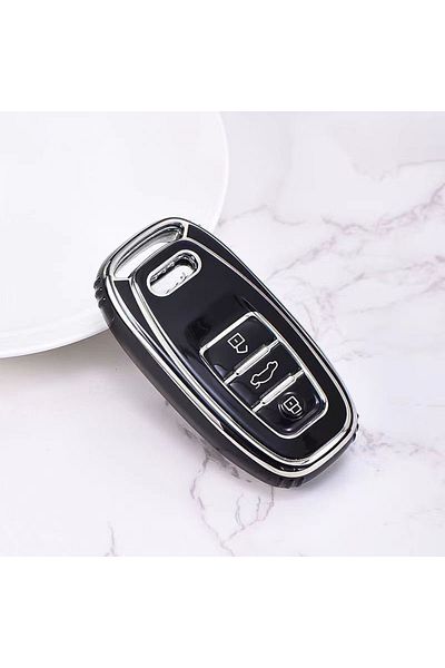 Choice Se Ad01 Black New Tpu Car Key Case Cover For Audi A1 A3 A4 A5 A6 A7 A8 Quattro Q3 Q5 Q7 S4 S5 S6 S7