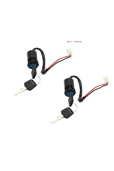 Choice 2pc Universal Motorcycle Ignition Switch Waterproof Electric Door Lock Electric Start Atv Key For Ho
