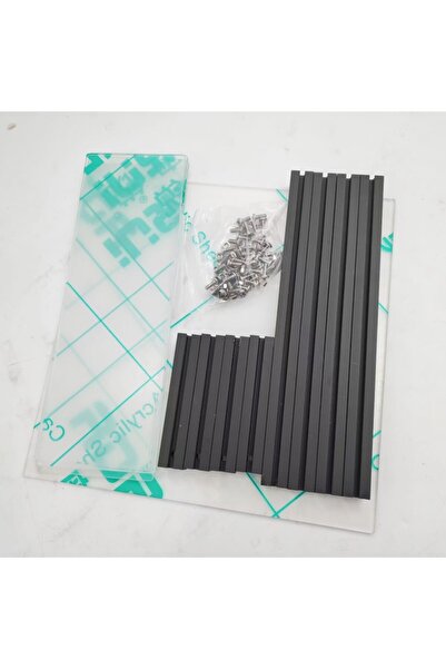 Funssor 100mm Height Voron V0.1 to V0.2 enclosure panel 1515 extrusion Upgrad...