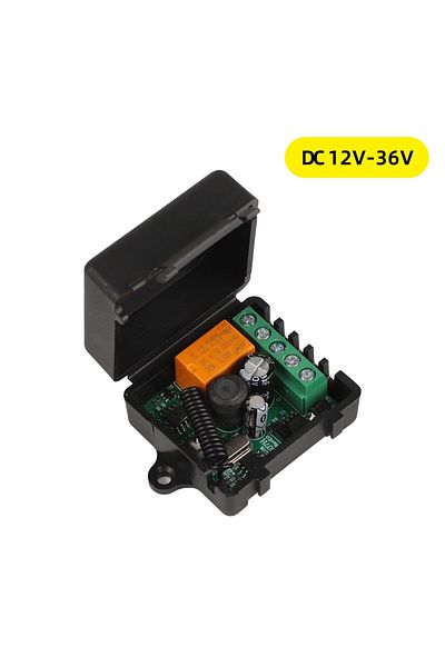 Choice Only 1 Receiver Dc 12v 24v 36v 433 Mhz Remote Control Wireless Switch 1 Ch Rf Relay Receiver And 1ch