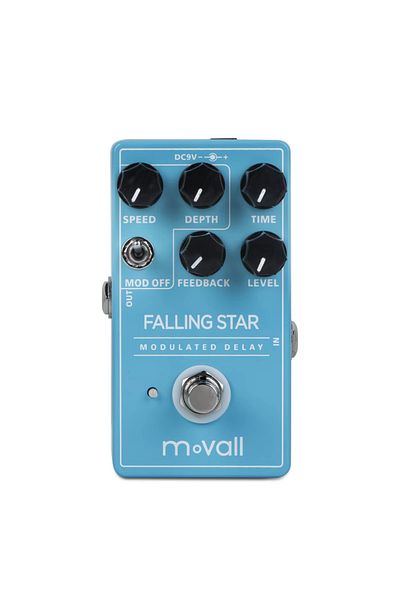 Choice Mp-104 Movall Falling Star Modulated Delay Overdrive Distortion Fuzz Chorus Booster Flange Phaser Co