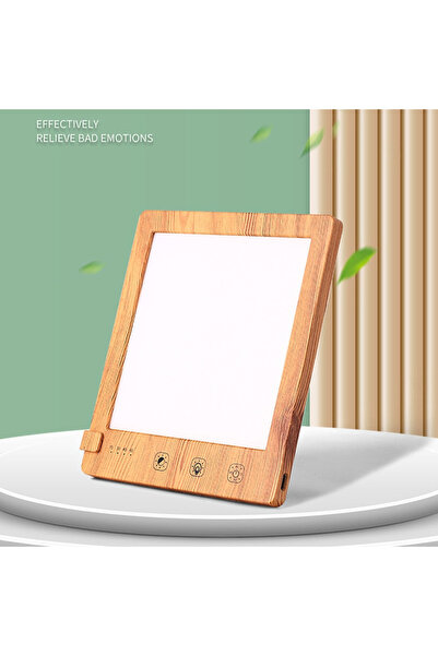 Choice USB Plug Wooden color Wooden color Sad Lamp Stepless Dimming Photother...