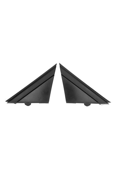 Choice Logo Cover Side View Mirror Flag Pair Door Mirror Flag Cover 1sh17kx7aa Left Right Black Decoration