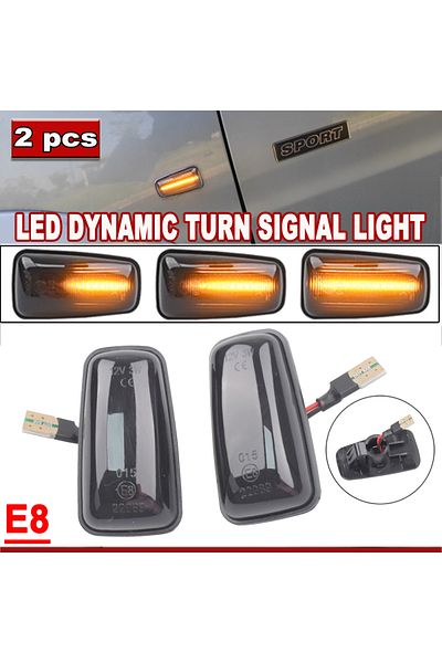 Choice ضوء إشارة الانعطاف الديناميكي LED الدخاني الجانبي لسيارة بيجو 306 106 406 806 شريك خبير لشركة Citr