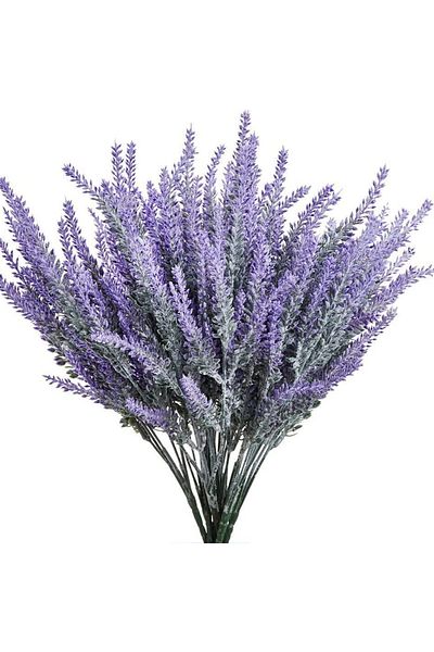 Choice Purple Artificial Lavender Flowers Bouquet Fake Plant For Home Decor Garden Christmas Wedding Dec...