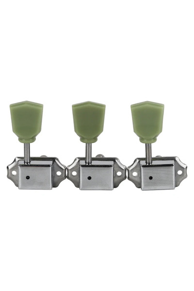 Choice Gearlly 6Pcs/Set 3L3R Guitar Machine Heads Guitar Tuning Keys Strings Tuners Pegs Chrome for Elec...