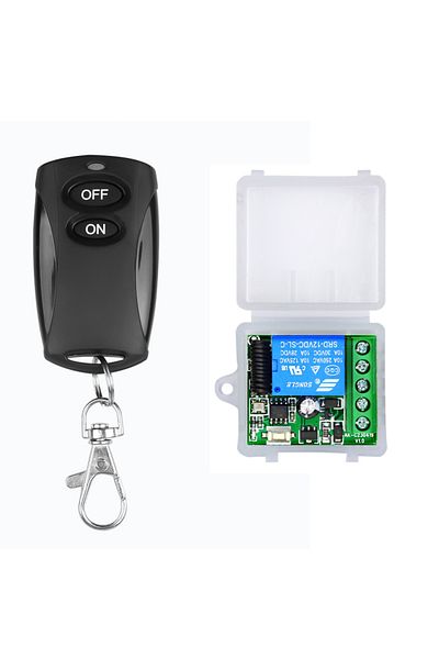 Choice 433Mhz DC 12V 1CH Universal Wireless Remote Control Switch Relay Receiver Module RF Transmitter 4...