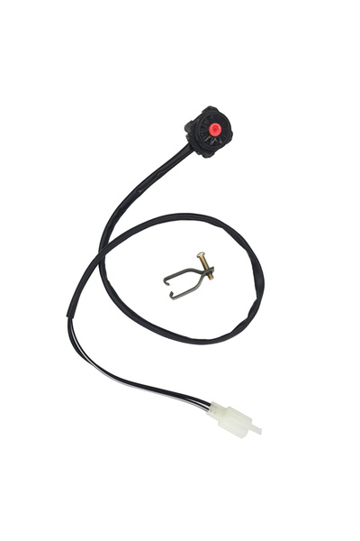 Choice قطعة واحدة حمراء عالمية لمفتاح إيقاف تشغيل الدراجة النارية بزر ضغط أحم...