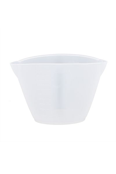 LIEBE ENGEL Style C-500ml 125/250/500ml Silicone Measuring Cup With Scale Diy Epoxy Resin Jewelry Making Tool Gy