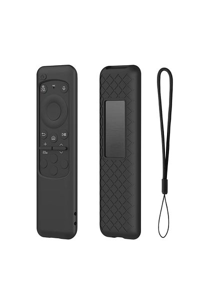 Choice Black Protective Cover Silicone Remote Control Cover Protector Shockproof Anti-slip With Lanyard For
