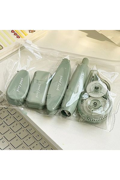 Choice Gh-a43-green 5pc Instagram Style Creative Correction Belt With High Aesthetic Value Minimalist Corre