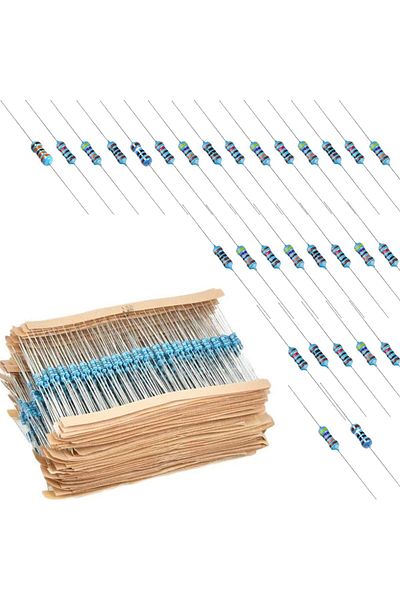 Choice 600pcs With Box 600 Pcs Metal Film Resistor Kit Assorted Kit 30 Values Metal Film Resistor Resistanc