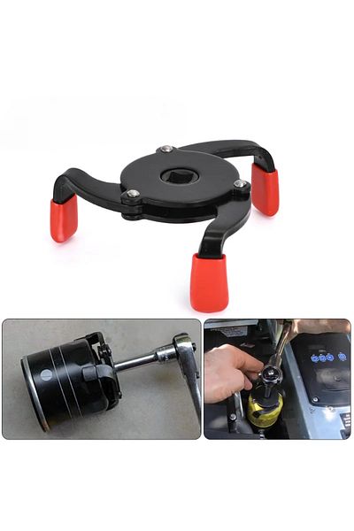 Choice High Quality Universal 3 Jaw 3/8" Car Adjustable Oil Filter Remover Wrench Tool 60mm To 95mm 2.4"...