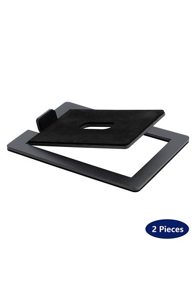 Choice Solid Black (2 PCS) 2 Pcs Speaker Stand Enhance Spatial Sound Effects And Shock Absorption, For Desk