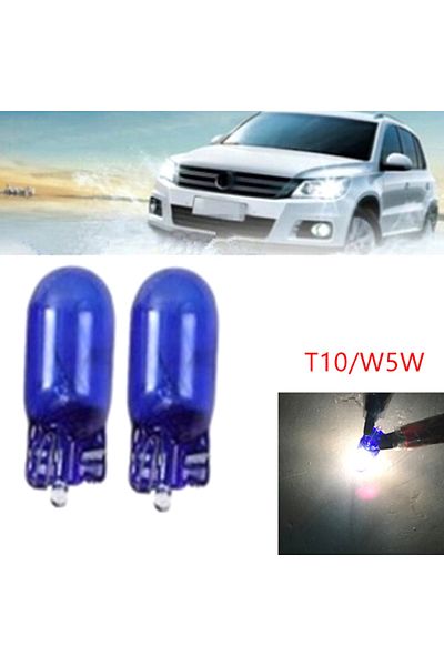 Choice 10x T10 168 W5W 5W halogen white globe xenon sidelight front headlight bulb 12V