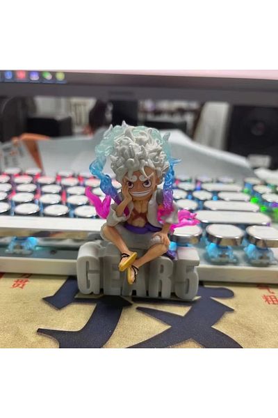 Choice 10cm Lfzz622-10cm-no Box New 10cm Mini One Piece Y Z Luffy Gear 5 Action Figure Nika Statue Anime Fi