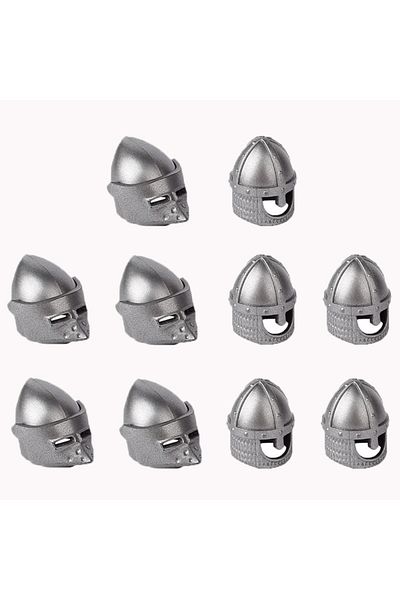Choice B7-70-1 2-10pcs Moc Military Medieval Building Blocks Solider Castle Knights Figures Gifts Weapons C
