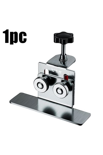 Choice 1pc Cabinet Door Installation Tool Stainless Steel Cabinet Frame Fixture Household Portable Cabinet