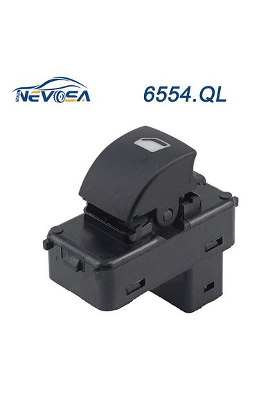 Choice 6554.ql Nevosa 6554.ql لسيتروين C4 لبيجو 207 زر التحكم في مفتاح رفع نافذة السيارة 6554q