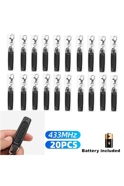 Choice 20 قطعة من نوع القفل 433 ميجا هرتز وحدة استقبال لاسلكية للتحكم عن بعد 433.92 ميجا هرتز جهاز إرسال تردد لاسلكي كهربائي