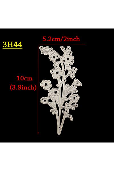Choice 3h44 1pc Butterfly Flowers Metal Cutting Dies For Diy Scrapbooking Album Card Making Paper Craft