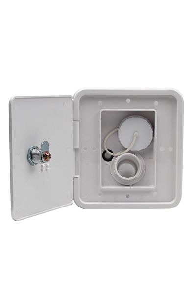 Choice Universal controllable White Gravity Water /water intake Fill Dish Lock Keys RV Trailer Camper fo...