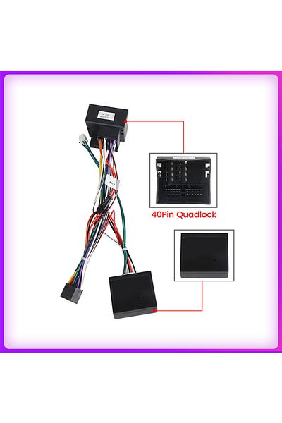 Choice Canbus Box For Volkswagen Golf 5/6/Polo/Passat/Jetta/Tiguan/Touran/Skoda 40 Pin Harness Power Cab...