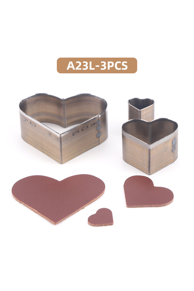Choice A23L-3PCS-1SET 3 قطع DIY قطع قالب لكمة، حب/نجمة/قطرة ماء يدوية الصنع ل...
