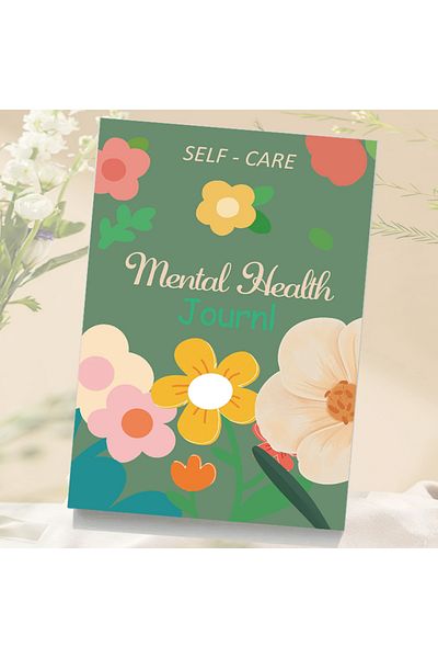 Choice Green Mental Health Journal:92 Days To Track Your Moods, Intentions, Original Mental Health Daily Fo