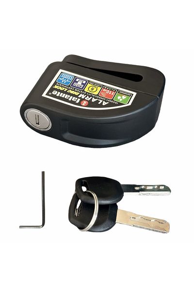 Choice 8300 Black Falante Motorcycle Scooter Disc Brake Lock Bicycle Anti-theft Wheel Disc Brake Lock Water