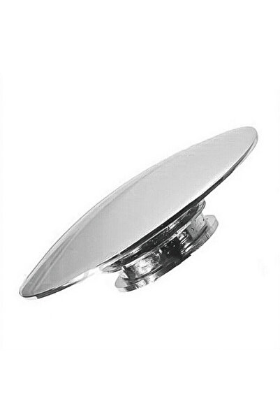 Choice Basin Waste Sink Plug, Silver Chrome, 66mm PopUp Cap, Click Clack Push Button, Replacement Part F...