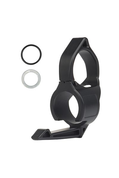 Choice Black A Outdoor Bicycle Multifunction Finger Ring Tactical Switchback Flashlights Holder Compatible