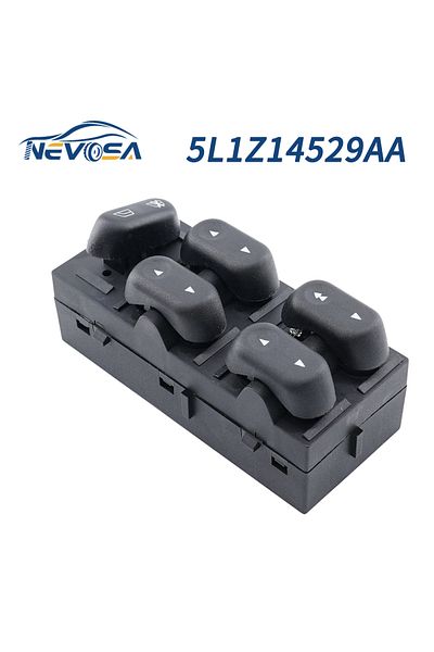 Choice 5l1z14529aa Nevosa 5l1z14529aa زر مفتاح نافذة السيارة الرئيسي لسيارة Ford F150 Crown Victoria Expediti