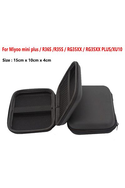 DEZORQ 01 Protect Game Storage Case For Miyoo Mini Plus M17 R36s R35s Portable Storage Console Bag Carry Ca