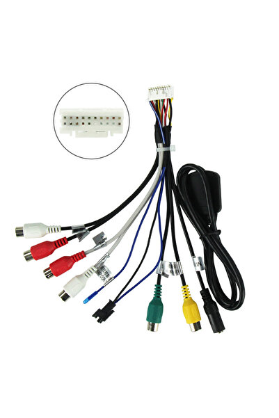 Choice مع فتحة SIM 4G وراديو أندرويد ستيريو سيارة RCA كابل 20 دبوس قابس ملحقا...