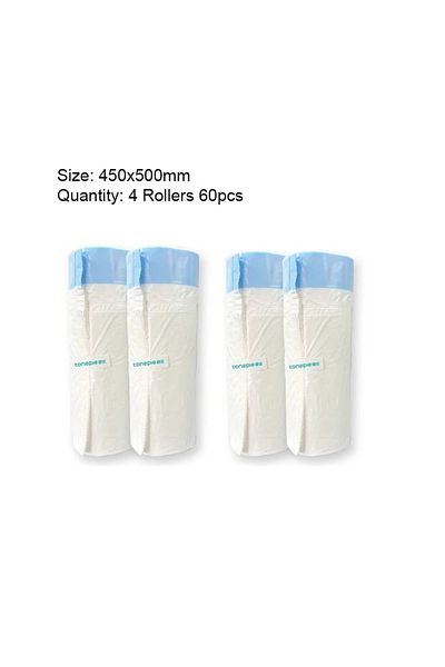 Choice Original Cat Litter Box Trash Bag 2/4 Rollers Pet Automatic Cat Litter Box Poop Bag 1 Roller 15 P...