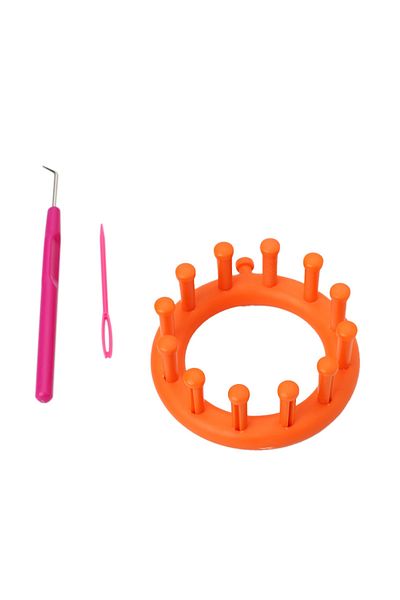 Choice D 1 Set Weaving Knitting Loom Steel Extenders Hook Kit For Sock Scarf Hat Weaver Needle Sewing Kni.