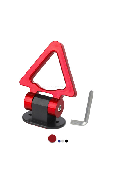 Choice triangle Red 2 designs Car Styling Trailer Hooks Sticker Decoration Ca...